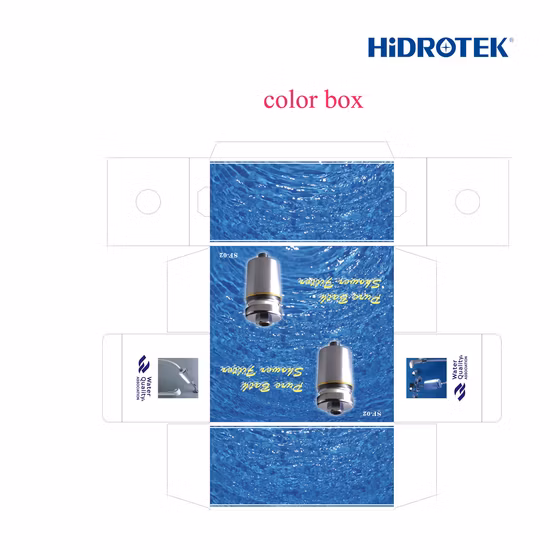 Hidrotek 욕실 크롬 워터 샤워 필터